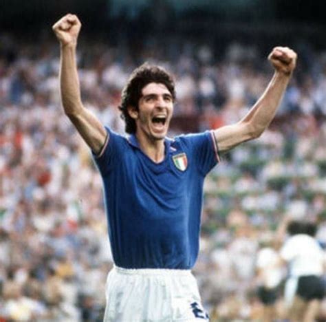 Adieu à Paolo Rossi Champion Légendaire De La Coupe Du Monde 82