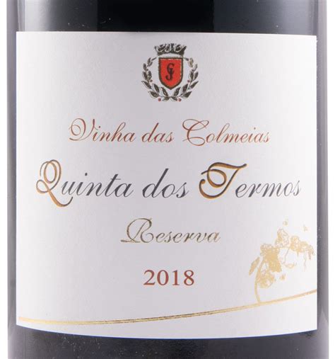 2018 Quinta Dos Termos Vinha Das Colmeias Reserva Alfrocheiro Tinto