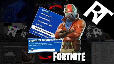 Jak zapnout Visual Sound Effect ve Fortnite Jak nastavit Vizuální