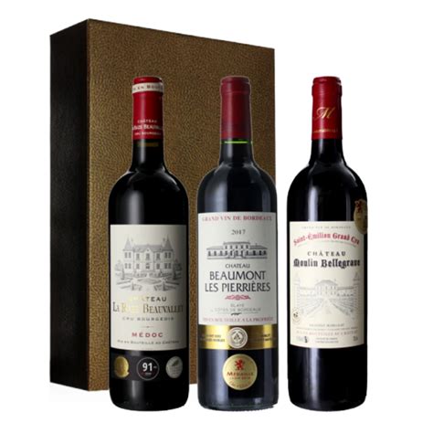 Acheter Coffret Bouteilles De Bordeaux M Daill S Au Meilleur Prix