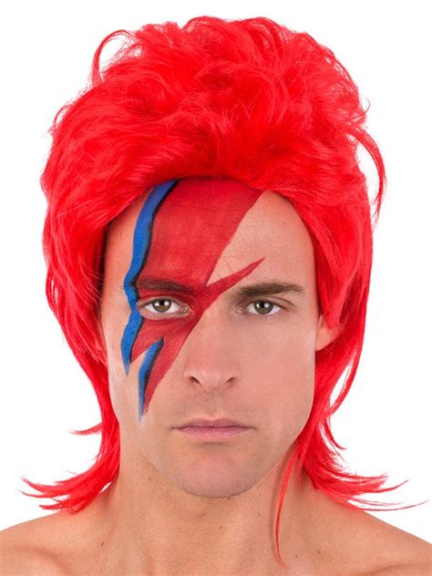 Ziggy Stardust Red Wig Perth Hurly Burly Hurly Burly