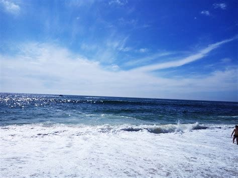 Gambar Pantai Laut Pasir Lautan Horison Awan Langit Sinar