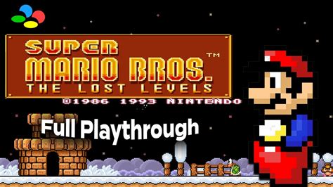 Super Mario Bros The Lost Levels Complete Playthrough Youtube