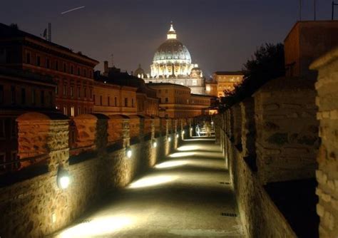 English Tours Of Secret Papal Escape Route At Romes Castel S Angelo