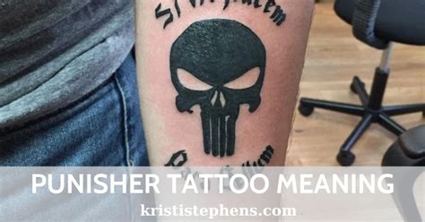 Punisher Tattoo Meaning: +10 Discover The Scary Significance