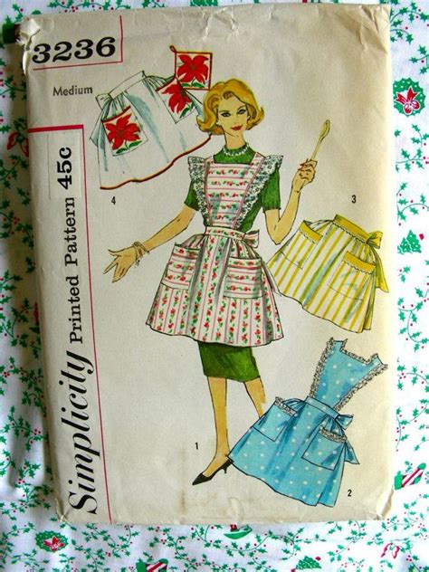 1959 Simplicity Pattern 3236 Vintage Set Of Four Etsy España