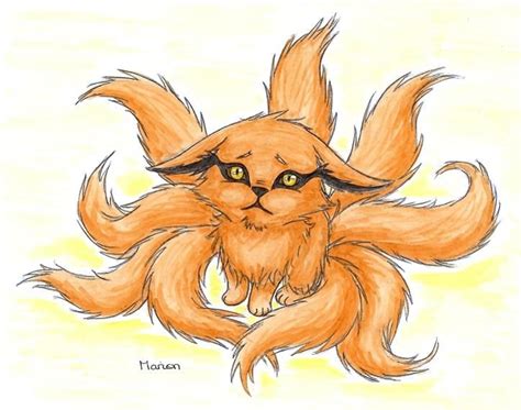 Kurama Chibi Otaku Anime Dibujos Kawaii Naruto Uzumaki