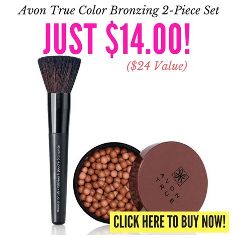 14 Reg 24 Avon True Color Bronzing 2 Piece Set Closet Of Free