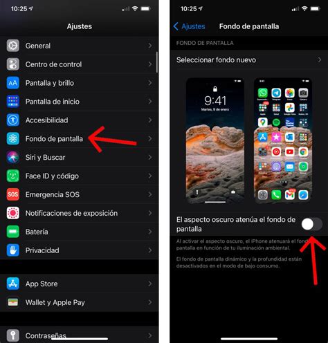 Cómo Atenuar El Fondo De Pantalla De Tu Iphone Cuando Tienes El ‘modo