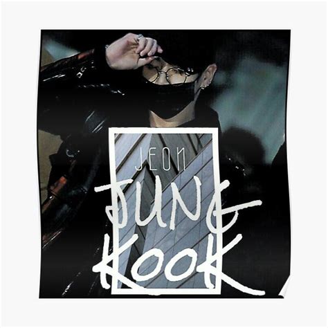 "JUNG KOOK" Poster for Sale by yagfaoah | Redbubble