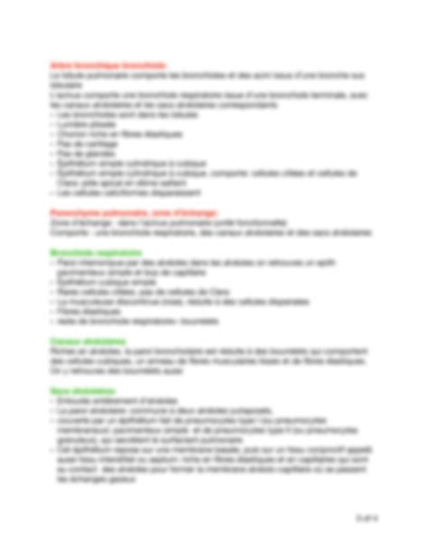 SOLUTION Histologie De L Appareil Respiratoire Studypool