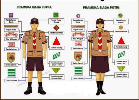 Baju Pramuka Lengkap Atribut Id