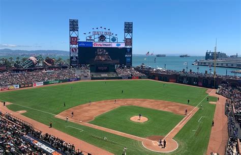 Shaded And Covered Seating At Oracle Park