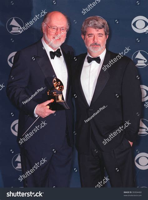 24feb99 Musician John Williams Director George Stock Photo 99304460 ...