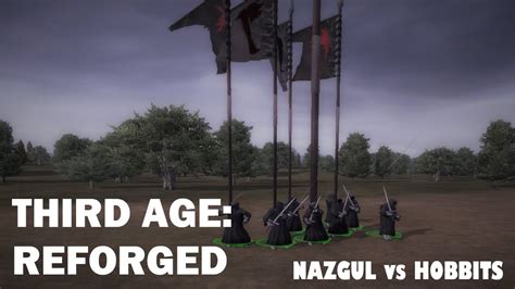 Battle Of The Old Forest Road Nazgul Vs Hobbits Third Age Reforged