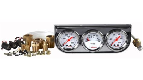 Style Line 1 12 Mini Triple Gauge Kit Fst 8092 Bosch Diagnostics