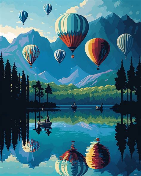 Pin By Mollie Javellana On Painting Balloon Painting Hot Air