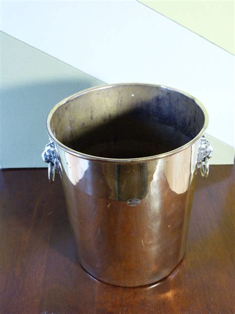 Antiques Atlas Polished Brass Ice Bucket Ascot