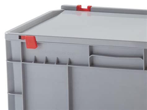 Caja De Pl Stico Apilable Norma Europa Eurobox Eu Lfr Gr Plastipol