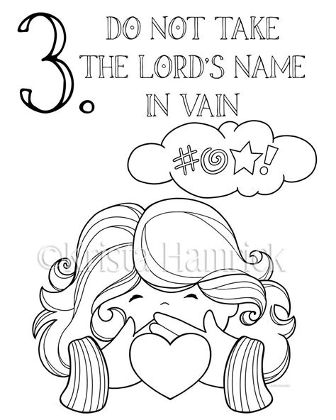 Free Printable Ten Commandments Coloring Pages Free Printable Hot Sex Picture