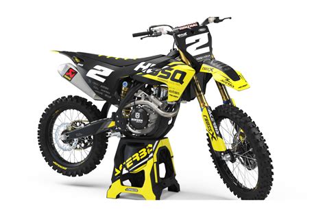 Custom Dirt Bike Graphics Kit Husqvarna Dual Custom Graphics Mx