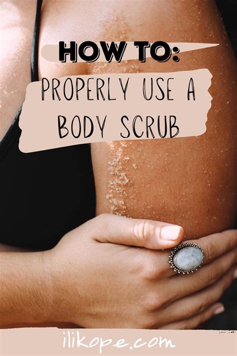 How To Use A Body Scrub Natural Skincare Ili Kope Hawaii Face