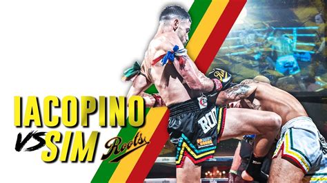 Roots Muaythai Gianpaolo Iacopino Vs James Sim Youtube