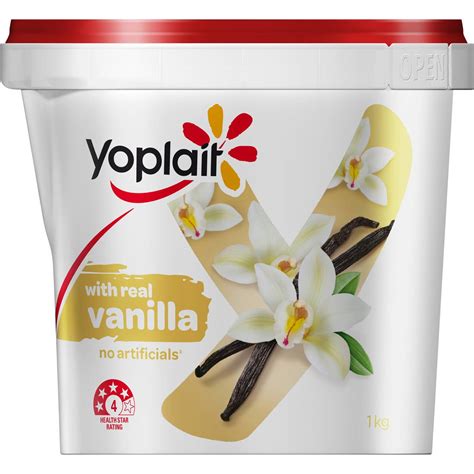 Yoplait Vanilla Yoghurt 1kg Woolworths