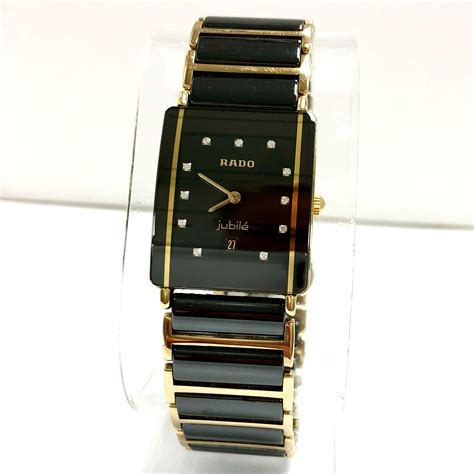 Rado Diastar JubilÈ 18k Gold Filled Steel And Ceramics Mens Watch Factory