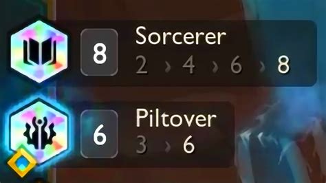 World Only 6 Piltover 8 Sorcerer ⭐⭐⭐ Tft Set 9 Youtube