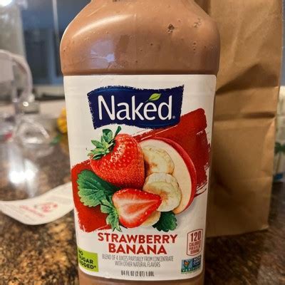 Naked Juice Smoothie Strawberry Banana 64 Fl Oz Target