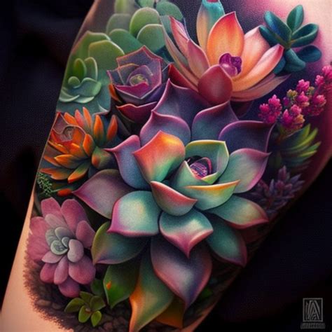 53 Succulent Tattoo Ideas TattooClue in 2024 Tattoo knöchel