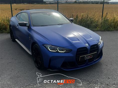 Bmw M4 Compétition Frozen Portimao Blue Octane Evo