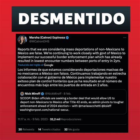 Infodemiamx On Twitter 🇺🇸🇲🇽 Falso Que Eua Negoció Con México