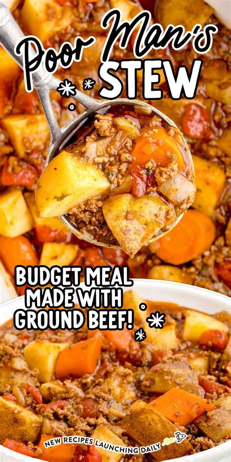 Our Poor Mans Stew Is A Delicious Filling Slow Cooker Meal Made From