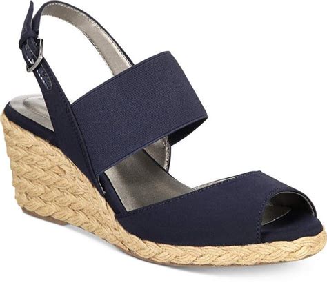 Bandolino Himeka Espadrille Wedge Sandals Women Shoes Wedge Sandals