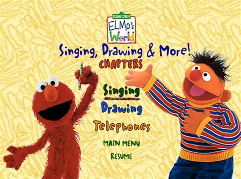 Elmo's World Singing Drawing and More Chapters by Jack1set2 on DeviantArt