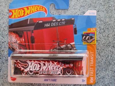 Hot Wheels H B Ain T Fare Bus Black Caseb Treasure Hunt Ebay Uk