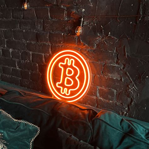 'BITCOIN' LED NEON SIGN – Neon Swoosh