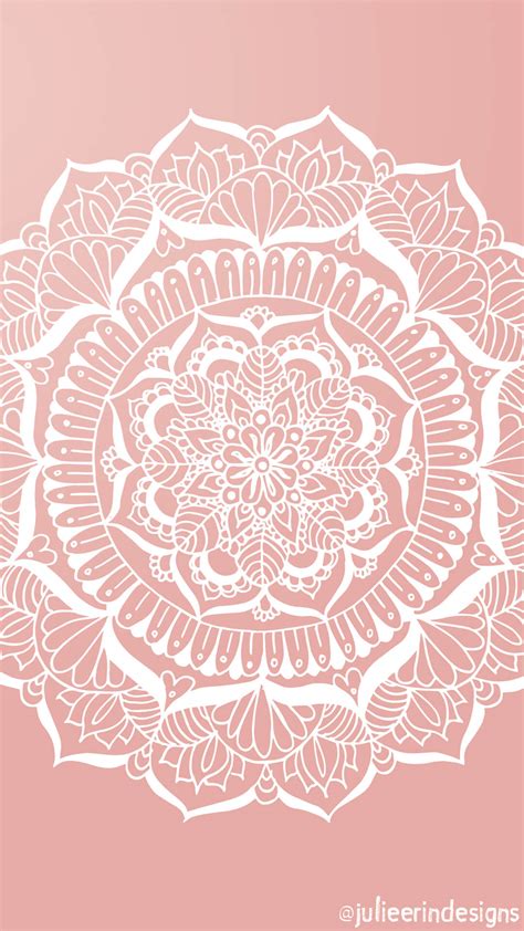 Free Mandala Mobile Phone Wallpaper - Julie Erin Designs