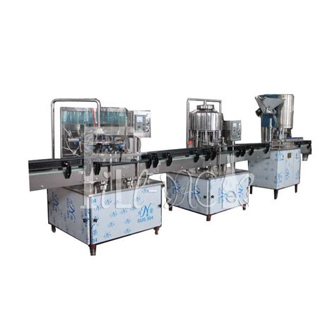 Sus Drinking Water Ml Monoblock Liquid Water Filling Machine