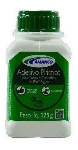 Cola Adesivo Plástico Tubos Conexões Pvc C Pincel Amanco