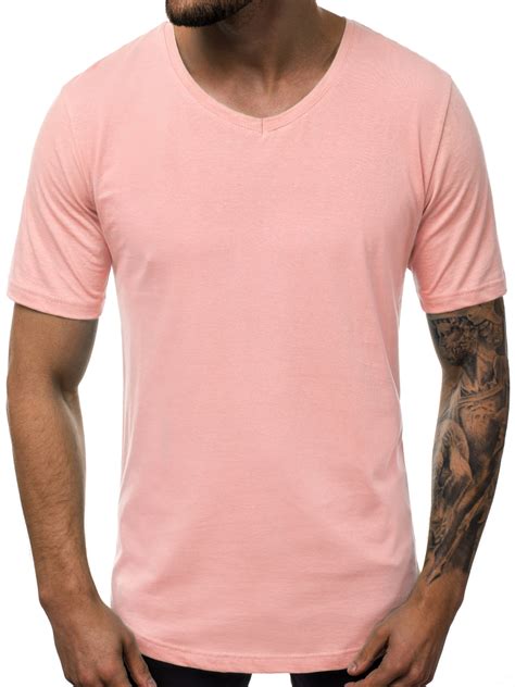 Camiseta De Hombre Rosa OZONEE B 181590 OZONEE