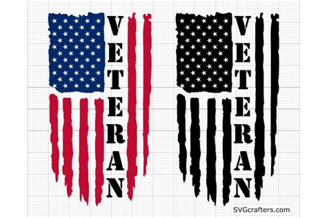 Veteran Svg Military Svg Patriotic Svg Graphic By Ruyatreasures