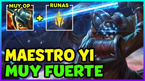 Destroza La Partida Como Jugar Maestro Yi Jungla S Gu A Espa Ol