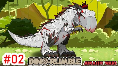 DINO RUMBLE JURASSIC WARS E02 DOMINATOR T REX CARNOTAURUS