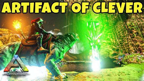 Exploring Cave The Artifact Of Clever Ark Survival Evolved