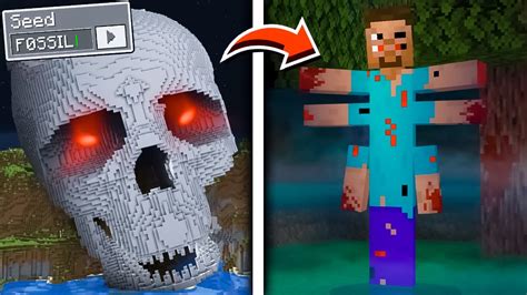 I Found Scariest Minecraft Seeds That Are Actually Real 😱 Youtube