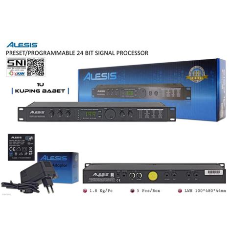 Jual Effect Vocal Alesis Microverb 4 Kuping Besi Original ALESSIS