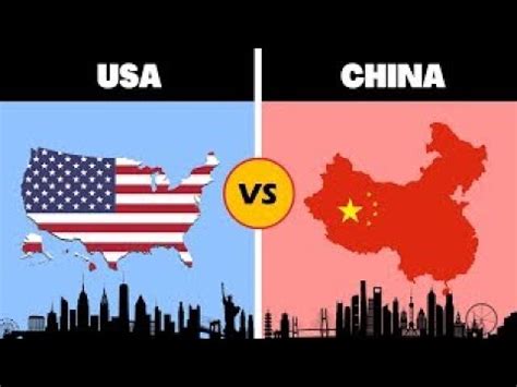 Usa Vs China Who Is The Superpower Country Comparison Youtube